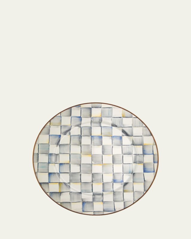 Sterling Check Serving Platter